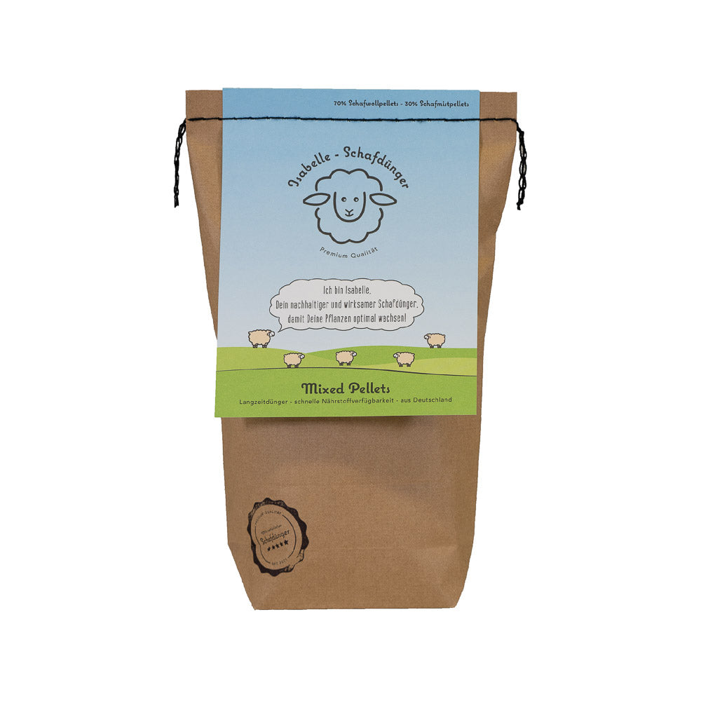 Mixed Pellets Schafwollpellets 1