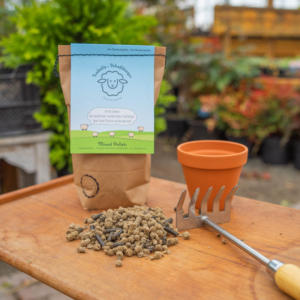 Mixed Pellets Schafwollpellets 2