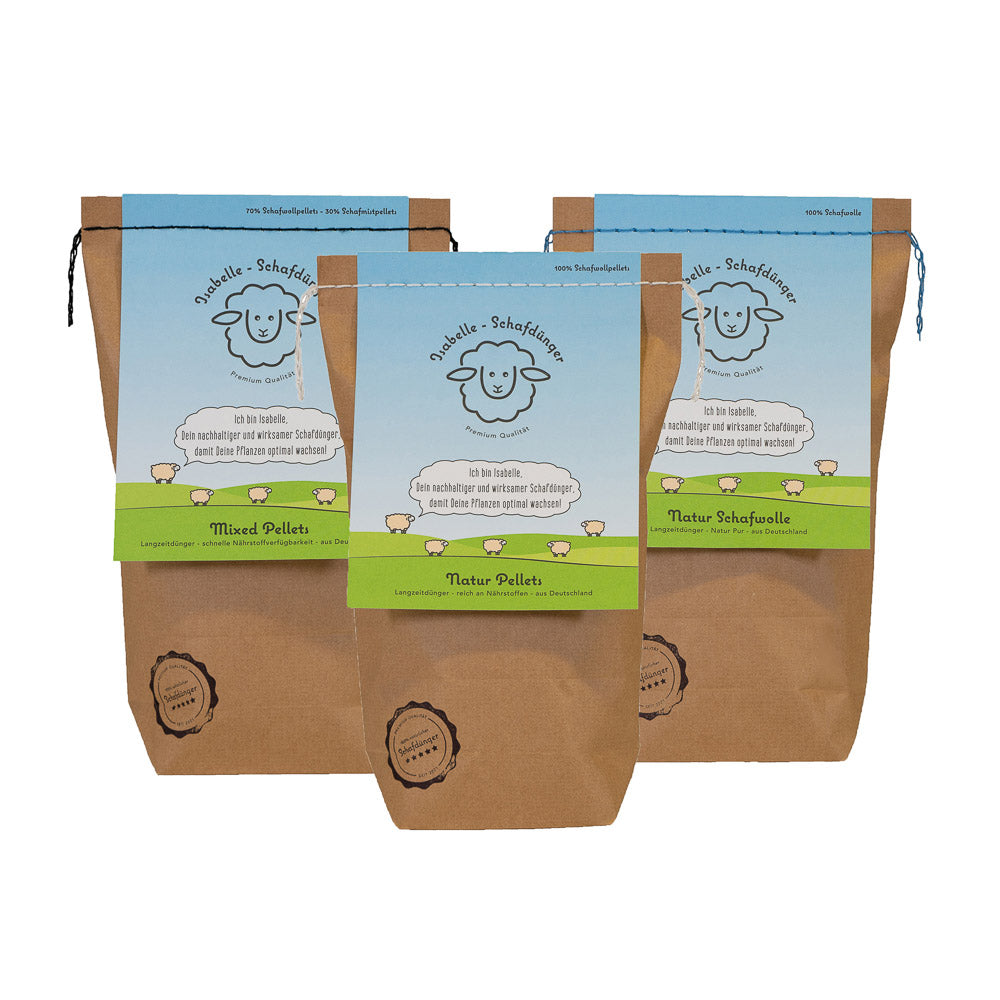 Schafwolldünger Set 1