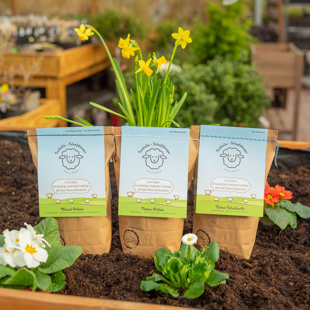 Schafwolldünger Set 2
