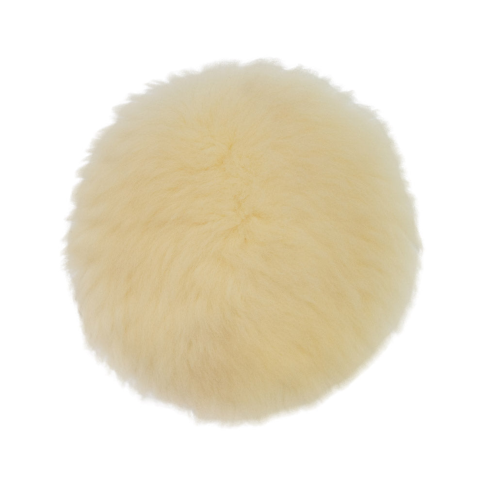 Sitzunterlage rund Lammfell 1